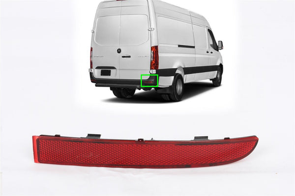 US FOR MERCEDES SPRINTER W907 2019-2021 RIGHT SIDE REAR BUMPER REFLECTOR
