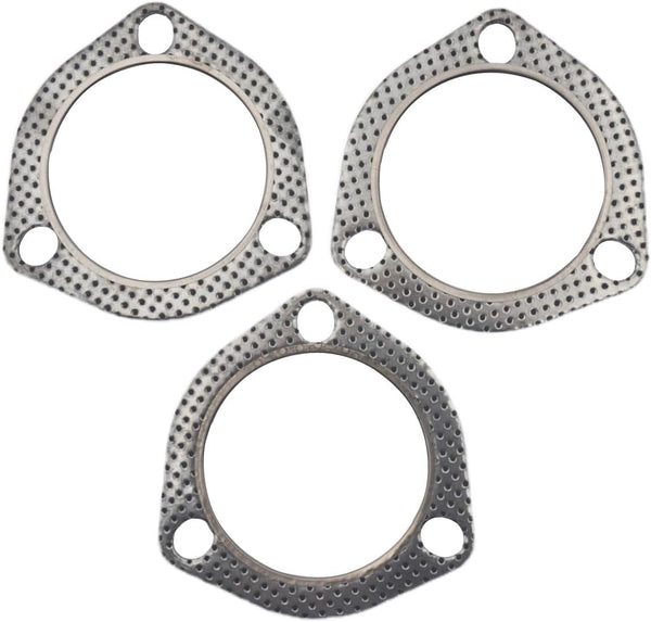 3 BOLT EXHAUST GASKET 2.75" for Honda / Acura NEW 3PC/SET