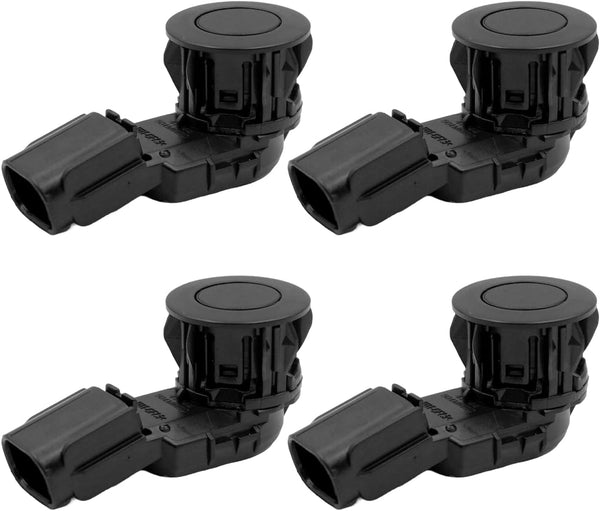 4pcs Reverse Backup Parking Assist Sensor Compatible with Select Toyota Models - RAV4 2014-2018 Tacoma 2015-2022 Tundra 2014-2021 Replace# 89341-0C010, 89341-0C020