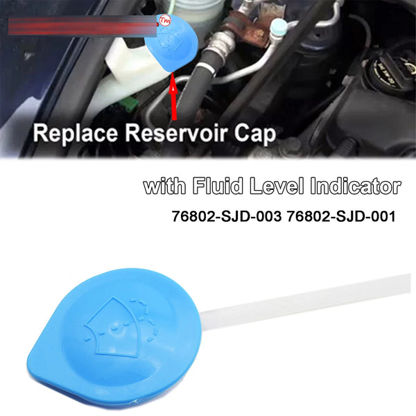 Windshield Wiper Washer Fluid Reservoir Tank Cap Cover For Honda CR-V