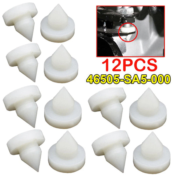 12PCS For Acura &Honda Clutch & Brake Pedal Stop Pad Bushing 46505 SA5 000
