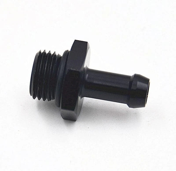 Fuel Oil Line Adapter with AN6 ORB Hose Barb Fitting 6AN O-ring Seal Boss