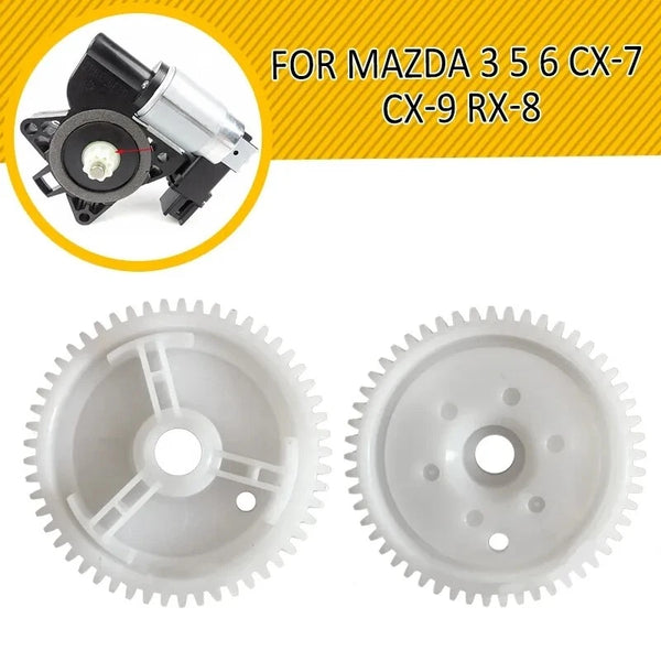 2x Mazda 3 5 6 CX-7 CX-9 RX8 Window Motor GEARS Regulator Repair Front/Rear