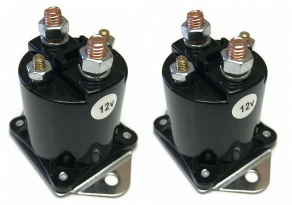 2PC 12V Solenoid Switch 1013609 for 1984-Up Club Car DS, Precedent Gas Golf Cart