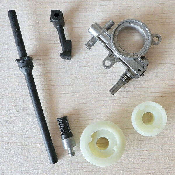1 Set Chainsaw Oil Pump Pipe Hose Line Worm Kit For Chinese 25CC 2500 Chainsaw a