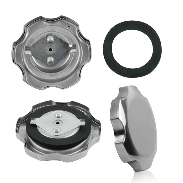 2PC Chrome Fuel Gas Tank Cap For Honda GX160 GX200 GX240 GX270 GX340 GX390 Engines