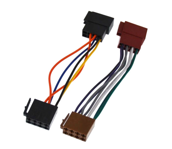 ISO Radio Stereo Wire Harness Adapter Plug For Vw Seat Passat Golf Polo