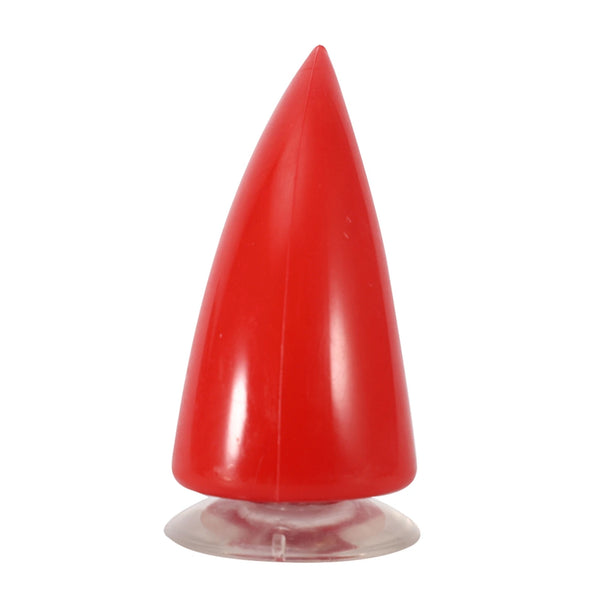 Motorcycle Helmet Devil Horn & Sucker Decoration Accessories(Red )