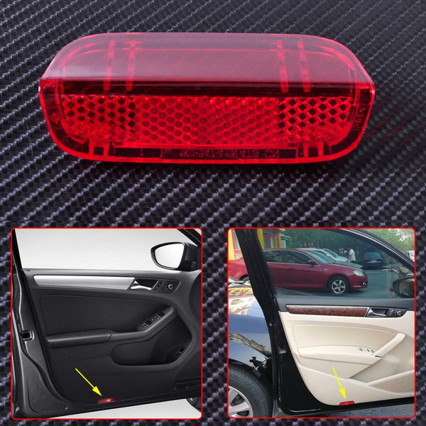 Red Door Panel Light Lense Reflector Fit for VW Passat Jetta Golf 1KD 947 419