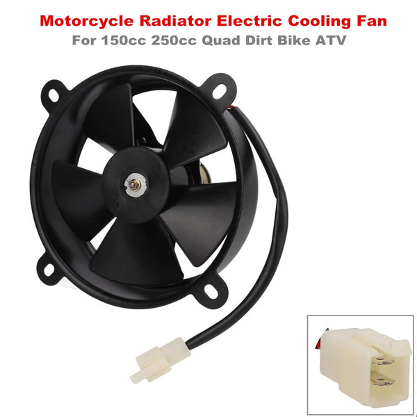 6" Inch Radiator Thermo Electric Cooling Fan 150c 200cc Quad Dirt Bike ATV Buggy