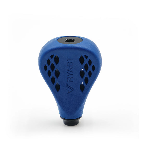 TPE Flat Reel Power Knob 35mm TPE35 Blue For Shimano Nasci FC 1000-5000