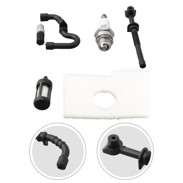 SERVICE KIT FOR STIHL 017 018/MS170 MS180 AIR FUEL OIL FILTER HOSE SPARK PLUG