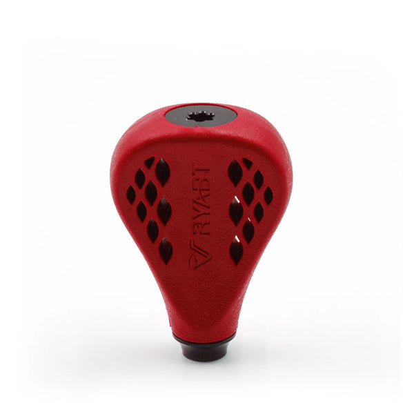 TPE Flat Reel Power Knob 35mm TPE35 Red For Shimano Nasci FC 1000-5000
