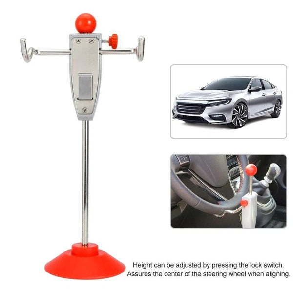 Adjustable Steering Wheel Holder Stand for Car Truck Van Alignment Rack