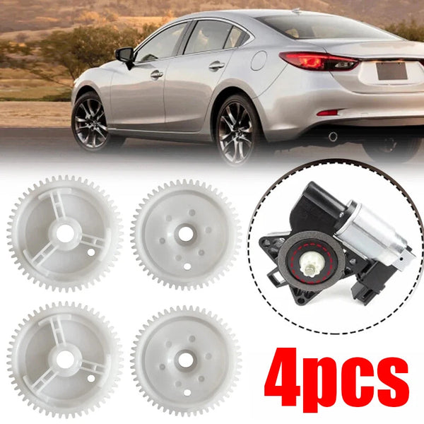 For Mazda 3 5 6 CX-7 CX-9 RX8 Window Motor Repair Gear Regulator front/rear 4PCS