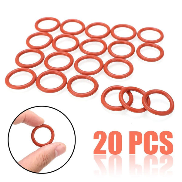Tube Damper, 20Pcs Tube Damper Silicone Rings Fit for 12AX7 12AU7 12AT7 12BH7