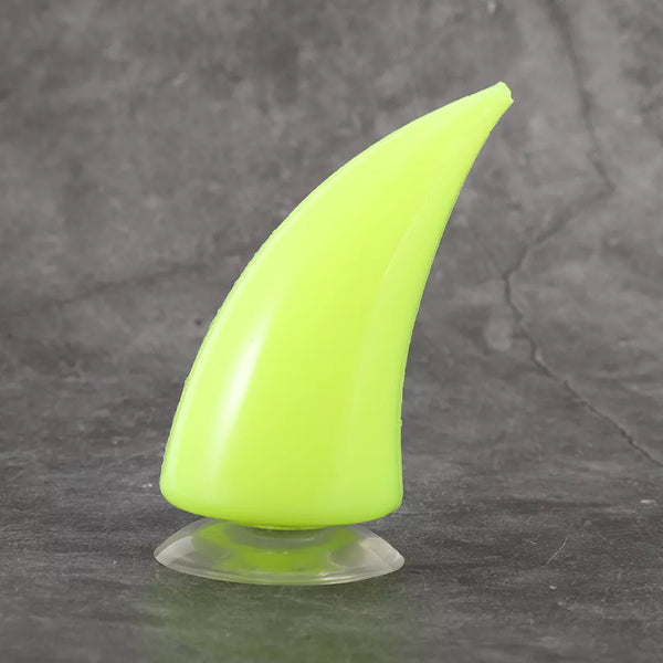 Green Motorcycle Helmet Devil Horn with Sucker Accessories
