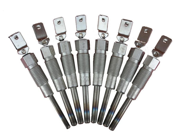 8PCS FORD DIESEL GLOWPLUG SET GLOW PLUGS 6.9L F350 F250 GLOW PLUG 1983-1987