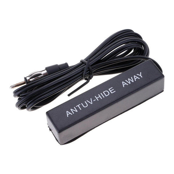Universal Car Hidden Amplified Antenna Kit 12V Electronic Stereo AM/FM Radio New