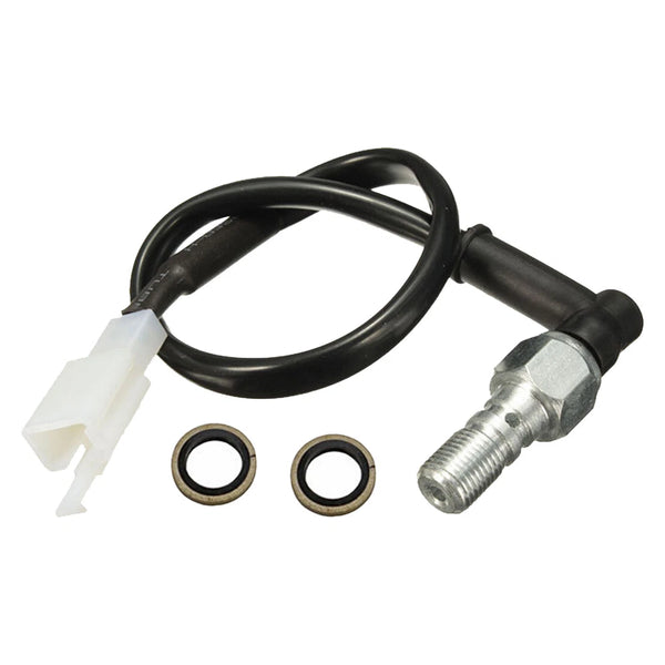 Motorcycle Rear Hydraulic Pressure Brake Light Switch Banjo M10 x 1.0mm Bolt New