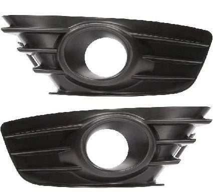 NEW FOR CITROEN C4 2004 - 2008 FRONT BUMPER LOWER FOG LIGHT GRILLE PAIR SET